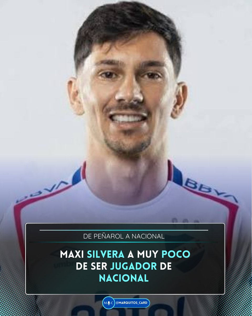 😳🔥HACIA LA VEREDA DE EN FRENTE: Maxi #Silvera a NADA de ser jugador de NACIONAL

➡️Faltan detalles para que el delantero de Peñarol pase a ser jugador de Nacional, el fichaje se confirmaría los primeros días de enero.

❌Desde Peñarol están enojados, Aguirre quería que siguiera