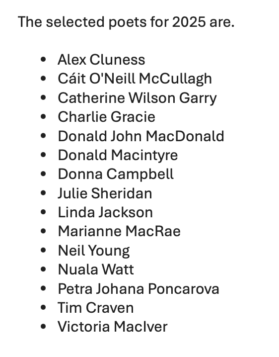 Scottish Poetry Library tweet media