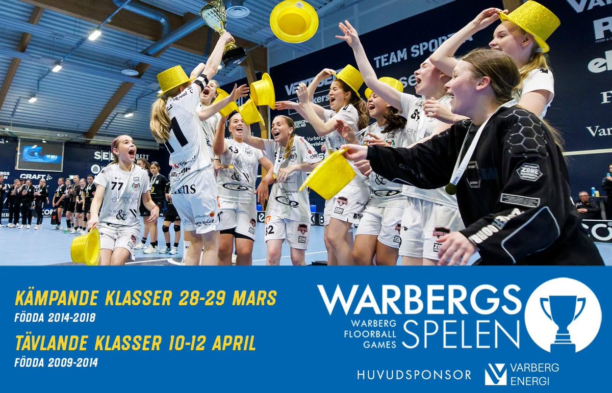 innebandymag's tweet image. Promotion: Rekordstort intresse för Warbergsspelen – vissa klasser snart fulla

innebandymagazinet.se/sponsrat/rekor…

#innebandy #floorball