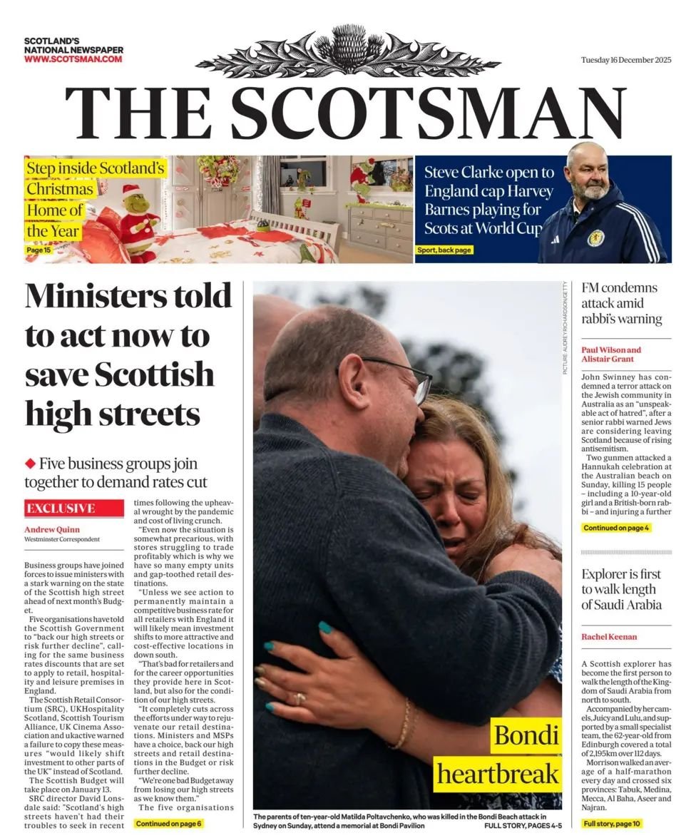 the_brc's tweet image. 🏴󠁧󠁢󠁳󠁣󠁴󠁿Five leading representative groups have penned an open letter to MSPs and The Scottish Government seeking action on business rates to aid commercial investment on our high streets and in our town and city centres.💷

Full article in @TheScotsman now.👇

scotsman.com/news/politics/…