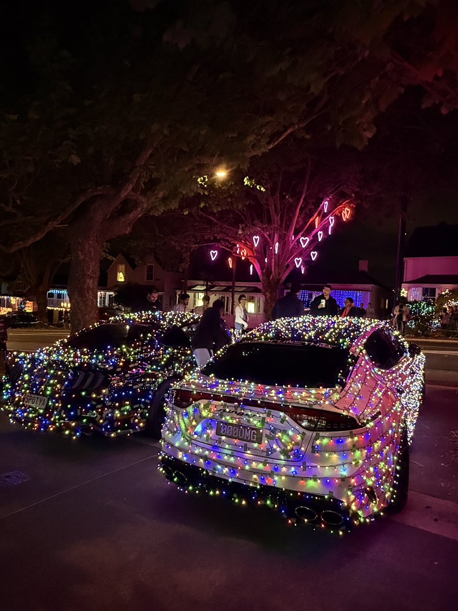 でも今年、1番感動したのはこれかな？
クリスマスライツ🎄が有名な通りで➃

#Christmas #nz