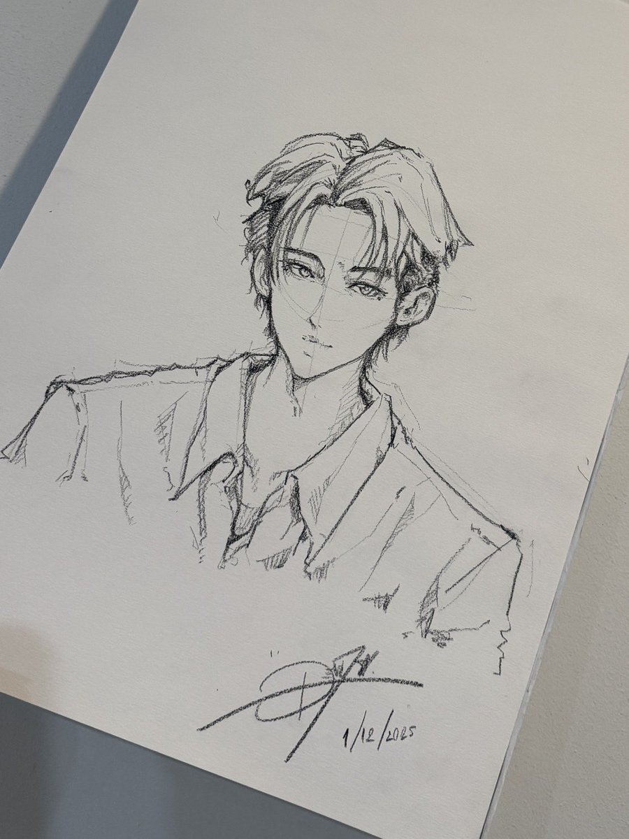 อันนี้คือใช้เวลาวาดไม่ถึง 10 นาที 
ปล. ยังไม่ได้เอาไปติดฝาบ้านเลย  เดี๋ยวกลับไปติดนะ <a href="/dew_jsu/">Dewjsu</a> #Basedon2StoriesEP5