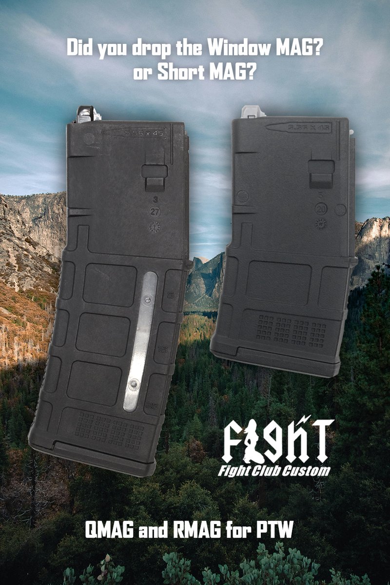 ORGA_inc's tweet photo. FCCの #トレポン #ガスブロ パーツ再入荷!
長らく欠品だったPMAGタイプ黒も入荷しました~♪
https://t.co/7m46dfQHBJ
Rakuten
https://t.co/4f7e1Nyp3a
FCCトレポンマガジンはマットな表面処理がとてもリアル!見えない部分もコダワったナイスな #PTW マガジンです👍
#サバゲー #FightClubCustom https://t.co/kO9norCh22