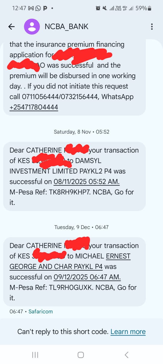 trinaMJones's tweet photo. Well It's sad when you have to involve cops and lawyers to reverse a payment on a @NCBABankKenya paybill. This being a joint account, one partner approved the reversal,while the other declined. And you wonder what kind of humans are really walking on this earth. HELP @Dci https://t.co/HPLLSoopVH