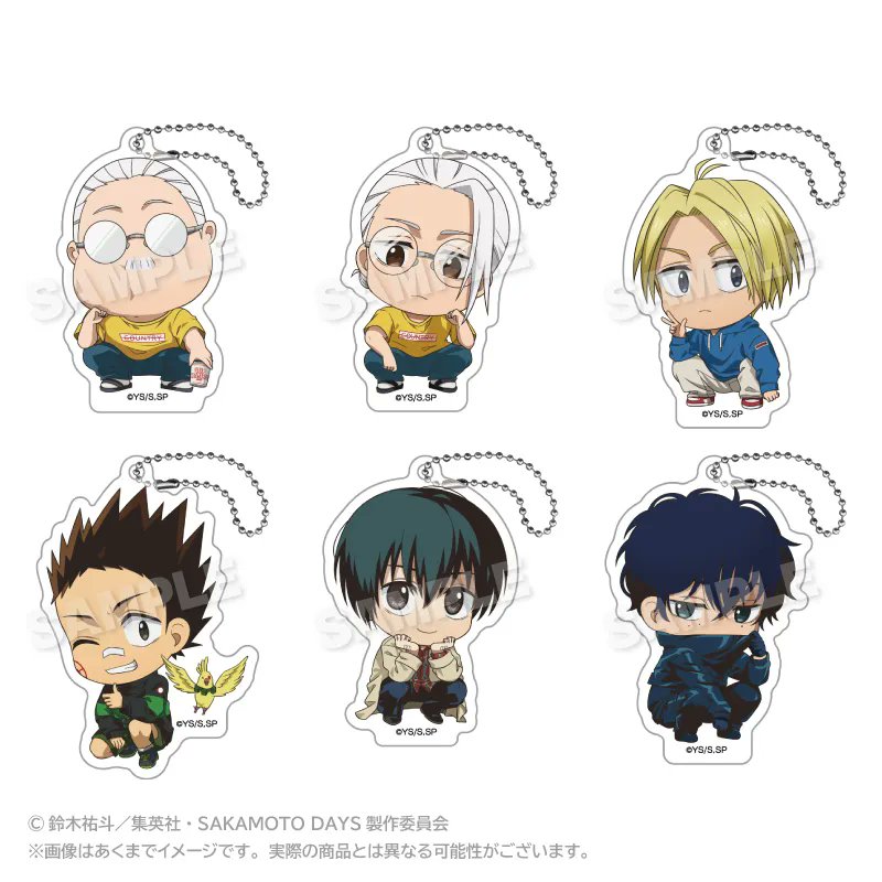 あみあみにて予約受付開始！ SAKAMOTO DAYS トレーディングミニキャラ