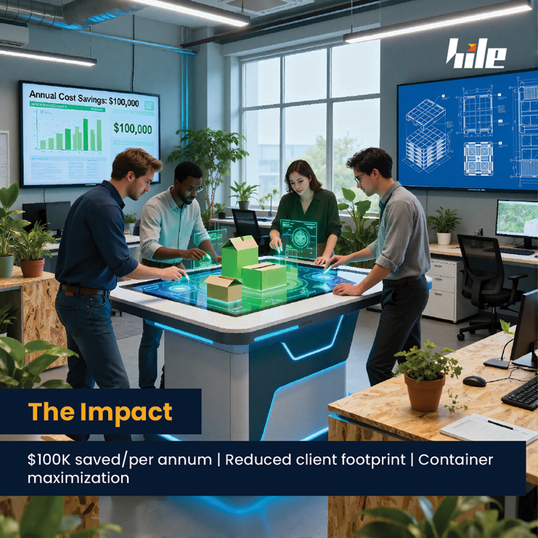HiLe_Packaging's tweet photo. What if a smart packaging tweak could save $100K a year and shrink your carbon footprint?
Here's how we helped our client who was facing challenges related to packaging inefficiencies that were driving up costs.

https://t.co/izRXYTjNcG

#packagingsolution https://t.co/6h3Z0zaOyM
