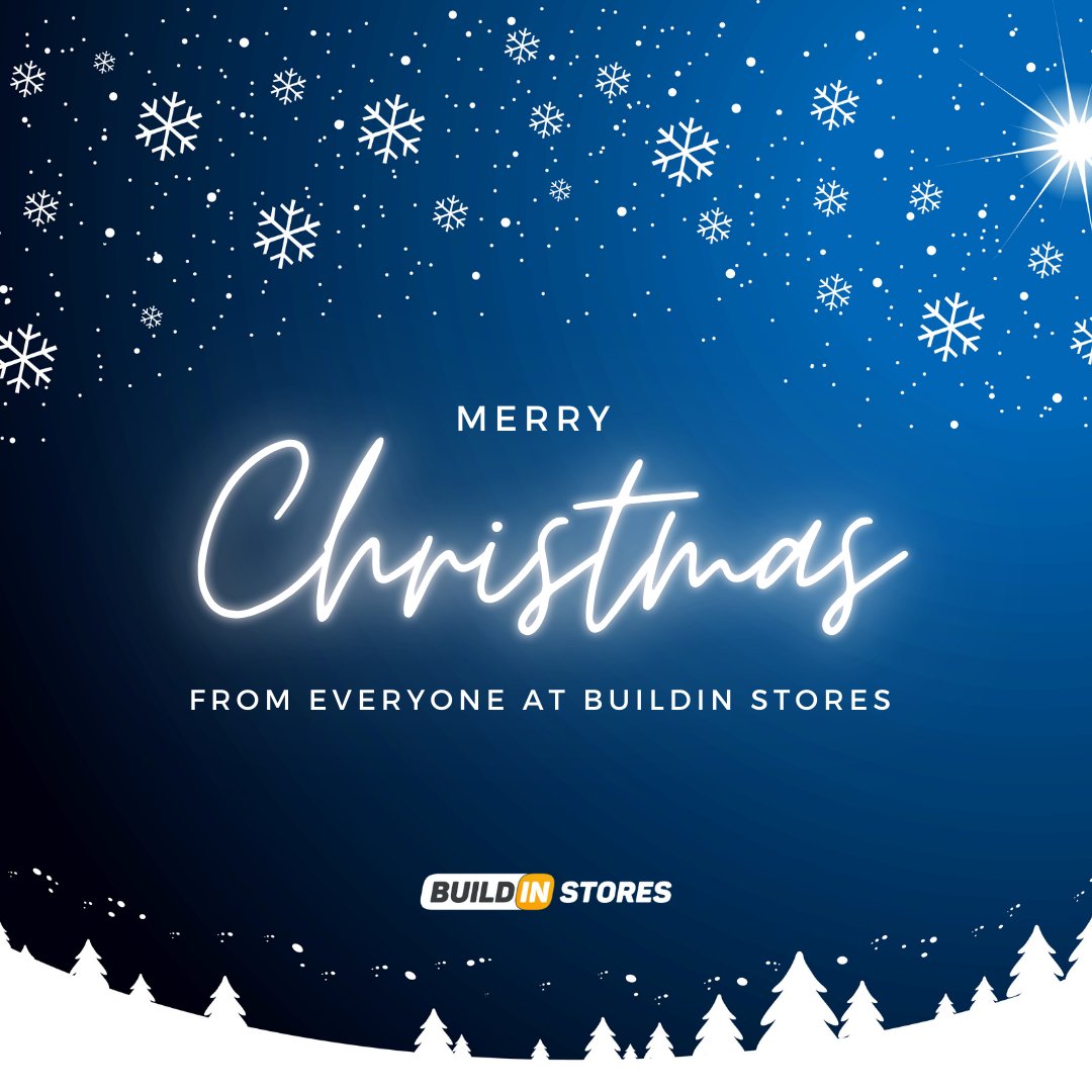 Wishing you a very Merry Christmas from the entire team at Buildin Stores! 🎄 We hope you have a restful and joyful day shard with loved ones 🥂 #MerryChristmas #christmas2025