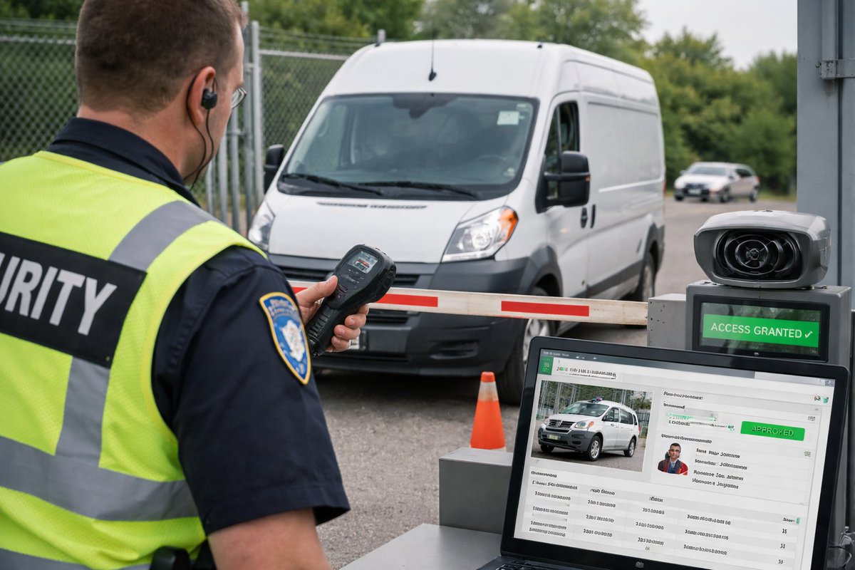 DynamicReact's tweet image. Vehicle credentialing removes guesswork. Digital access, real-time logs, and verified entry stop tailgating and keep unauthorized vehicles out.
#vehicleaccess #securitytips #dynamicreactions