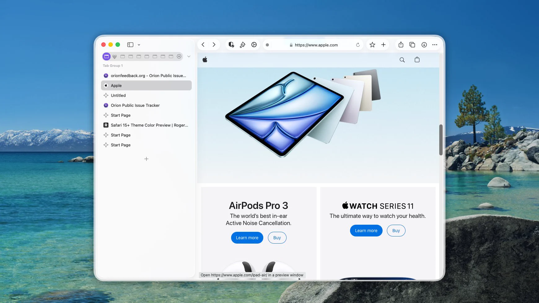 Orion Browser ︎ Your next Browser (@OrionBrowser) / X