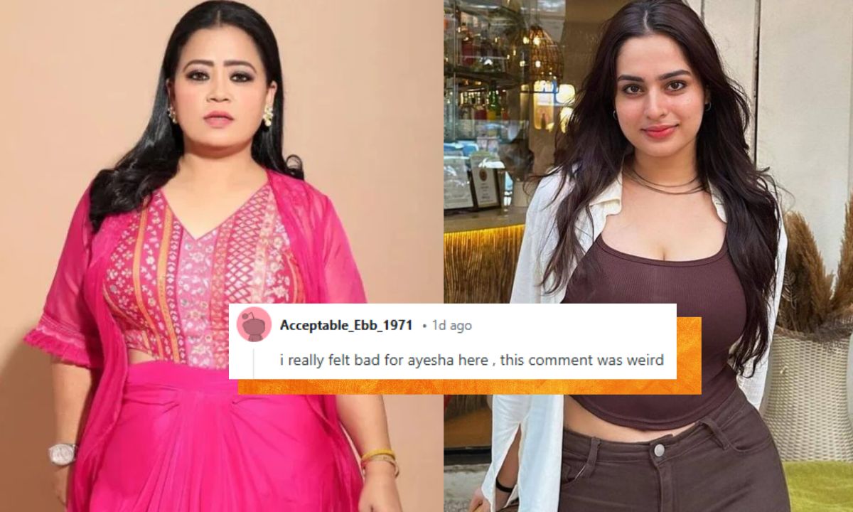 thehauterrfly's tweet photo. Internet Calls Out Bharti Singh For Body-Shaming Ayesha Khan On National Television. Here's What Happened - https://t.co/1FQvsNDLXd
#AyeshaKhan #BhartiSingh #BodyShame #Entertainment #KapilSharma #KisKiskoPyaarKaroon2 #LaughterChefsSeason3 #ParulGulati https://t.co/mMMiE6v8zq
