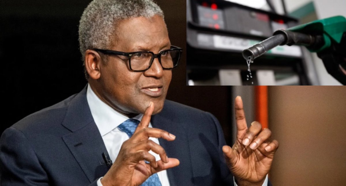 NigeriaStories's tweet photo. Expect Further Reduction In Petrol Prices.

~ Aliko Dangote Assures Nigerians 👏 https://t.co/AFGiiPcyF4