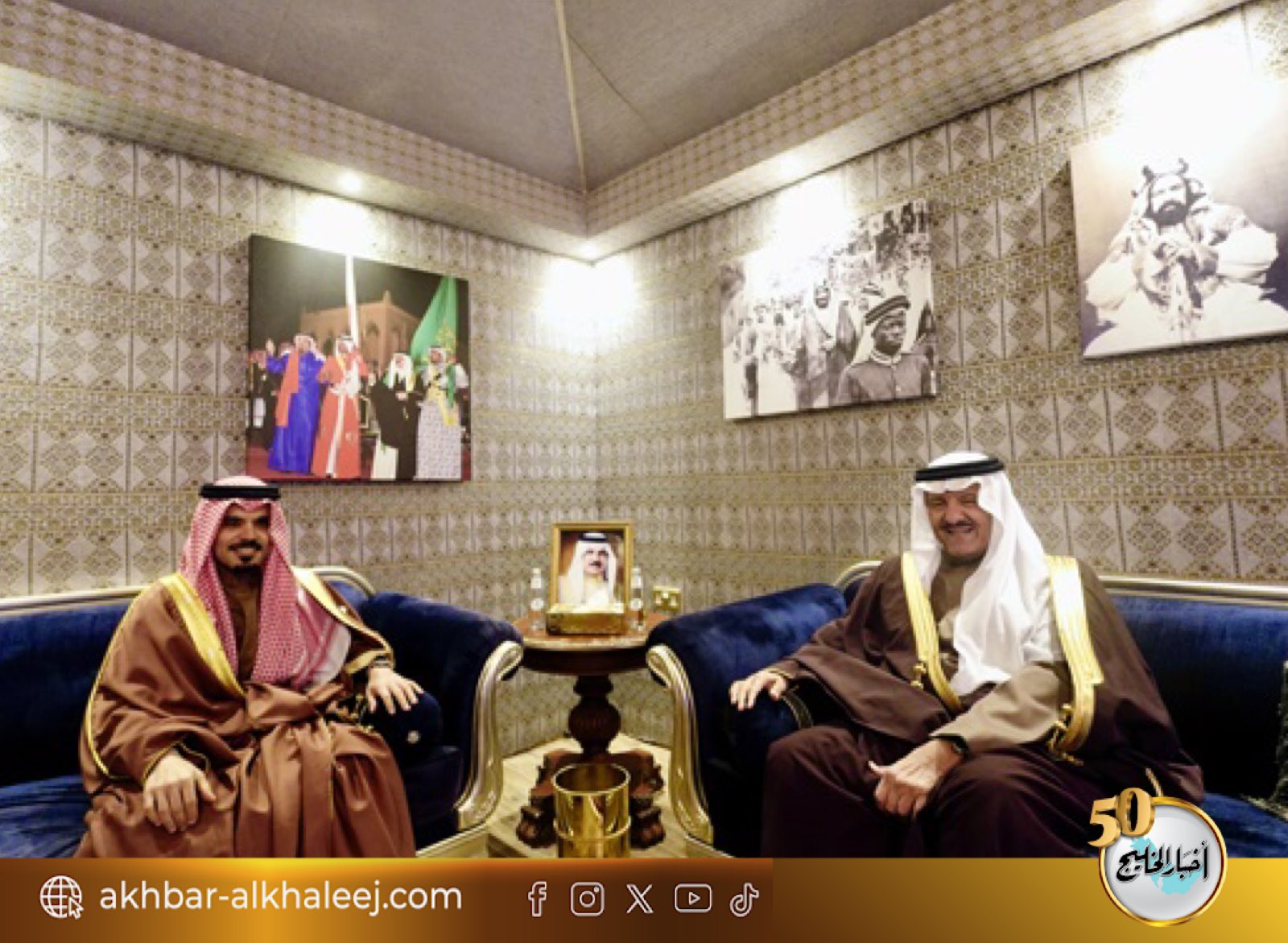 المستشار الخاص لخادم الحرمين الشريفين يقدم التهنئة بمناسبة الأعياد الوطنية لمملكة البحرين #البحرين 