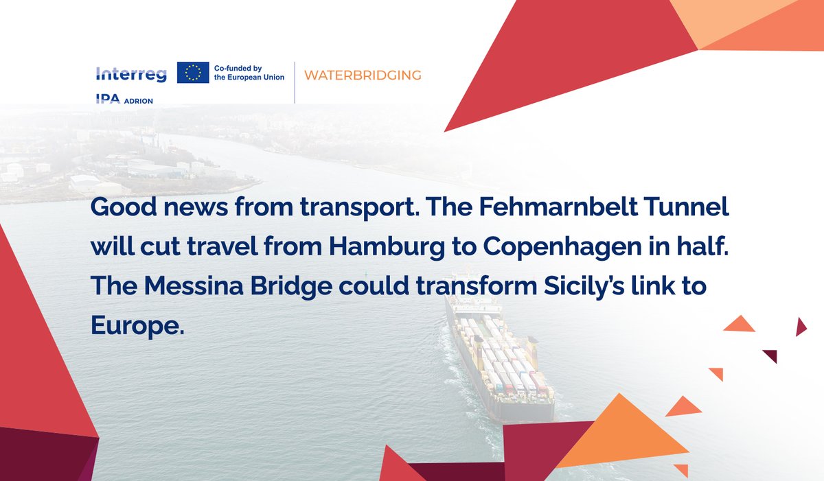 WaterBridging's tweet photo. Read full article:
https://t.co/23vuXEazMU
#Waterbridging #interreg #EUFunding #SustainableTransport #SmartMobility #SeamlessIntegration #EUGreenDeal #ZeroCarbonTransport https://t.co/tbra3aPK1U