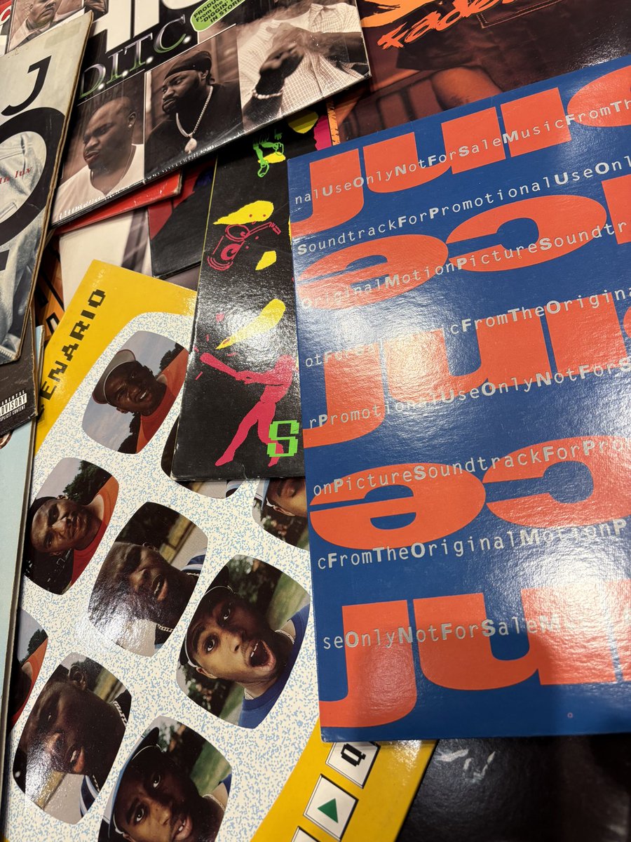 💿中古レコード入荷情報🔈 90s HIPHOPの定番所12シングルが100枚程入荷