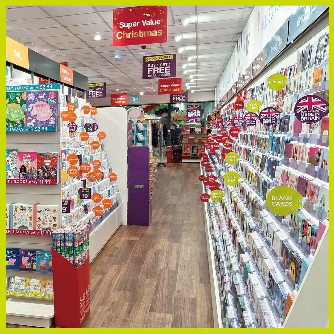 CardsDirectUK's tweet image. 🎉HELLO Basildon! ✨
We’ve officially landed at the Eastgate Centre!🎈 From gorgeous cards to gifts, balloons &amp;amp; partyware - all at factory prices 💌🛍️
#CardsDirect #CardsDirectUK #MakingPeopleSmile #Basildon #basildonshopping #eastgate #christmasshopping