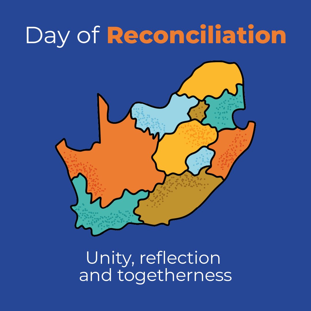 Wishing you a meaningful Day of Reconciliation, Mzansi. 🇿🇦
