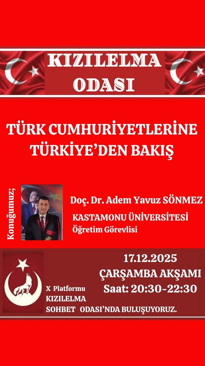 KIZILELMA  ODASINDA  GÜZEL BİR SEMİNER DAHA BUYURUNUZ..!