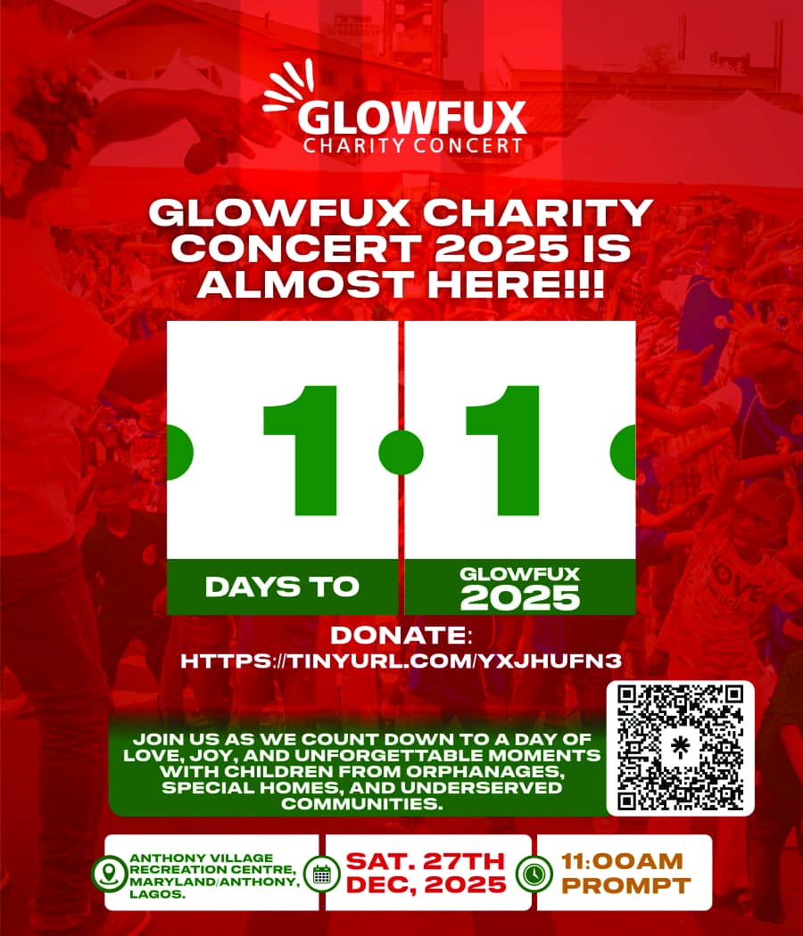 glowfuxconcert's tweet photo. 11 DAYS TO GLOWFUX 2025! 💚✨

The countdown tightens!

In just 11 days, hearts will converge, kindness will overflow, and joy will fill the air as we celebrate love, hope, and humanity - touching the lives of children from orphanages and underserved communities. https://t.co/NaTd7Yaszj