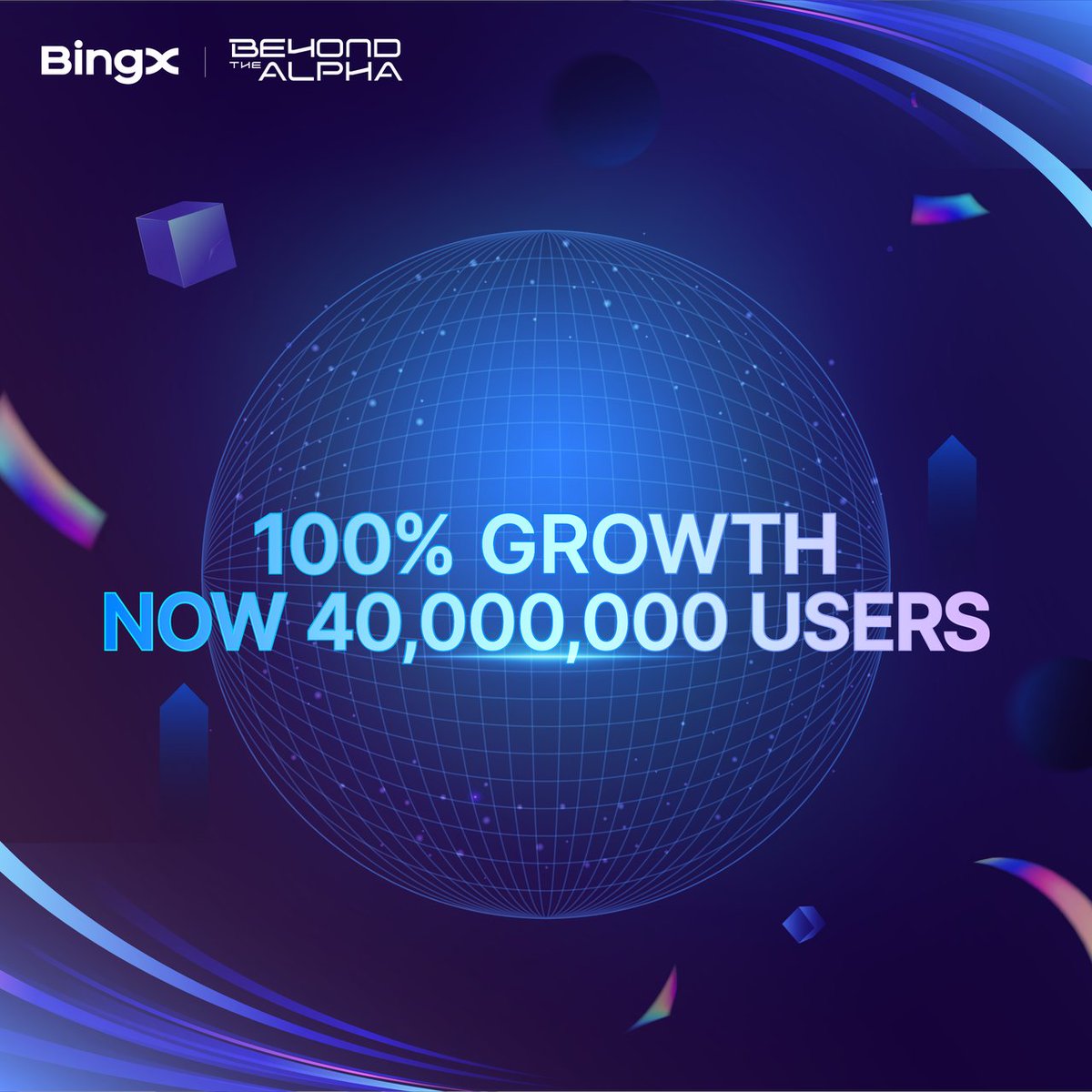 40 million strong.
100% year-over-year growth.

And we're just getting warmed up. 

🎁 Repost this post for a chance to win a Bingo plush set!