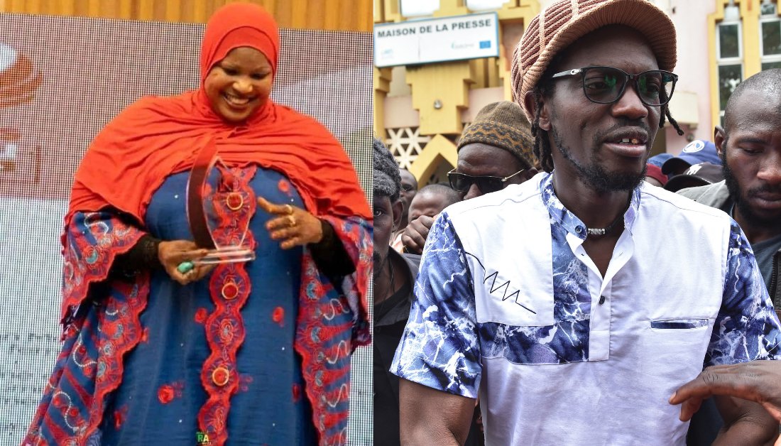 🇲🇱#Mali: Le 25/11 ont été instruits les dossiers de Ras Bath &amp; Rose la Vie Chère, arbitrairement détenu⋅es depuis 2 ans &amp; 9 mois. La cour rendra sa décision aujourd'hui.
📣Nous demandons leur libération immédiate &amp; l'abandon de toutes les charges!
👉fidh.org/fr/themes/defe…