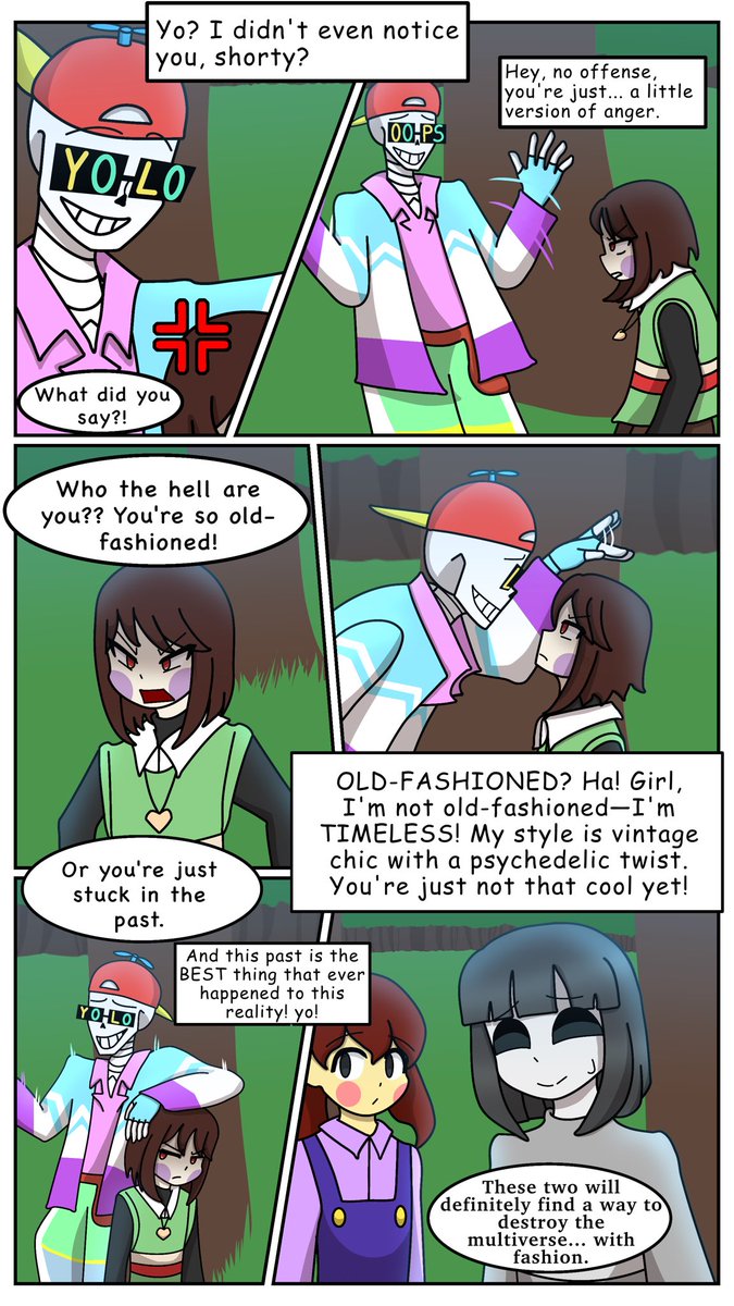 byaizo0's tweet photo. Underway Comic
Part 3: https://t.co/ixVrkHEvLA
Part 4
#undertale #undertaleAU #underway #comics #smallartist #ArtistOnTwitter https://t.co/p39w5u73yl