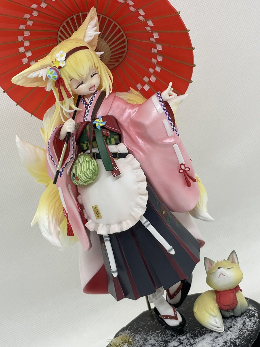 スズラン/雪晴（アークナイツ）ガレージキット完成しました。 原型: ま