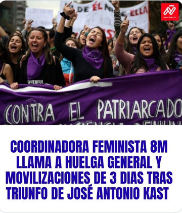 Iherreraa's tweet image. Las feministas llaman a movilizaciones contra Kast y aun no han hecho ninguna contra Monsalve.  Son de cartón