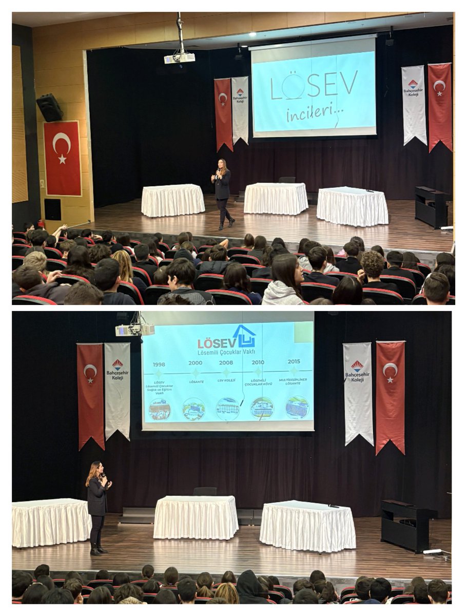 Bugün okulumuzda ''LÖSEV'le Bir Dilek Tut Benim için'' adlı sosyal sorumluluk projemiz kapsamında LÖSEV’i misafir ettik.

Lösemili çocuklar ve aileleri için yapılan kıymetli çalışmalar hakkında bizleri bilgilendiren LÖSEV ekibine teşekkür ediyoruz.