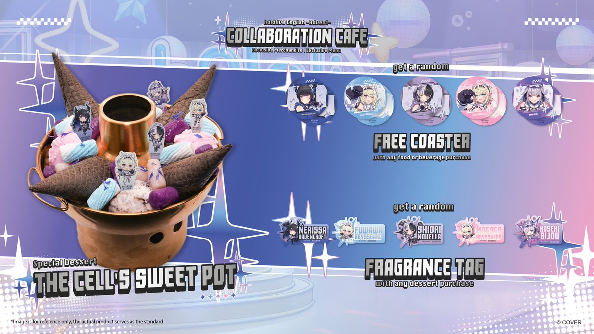 The Cell has opened and Advent's flavours await. Enjoy hololive