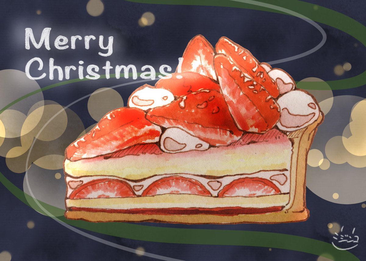 dgzw79h9a's tweet image. クリスマスの夜🎄

#イラスト