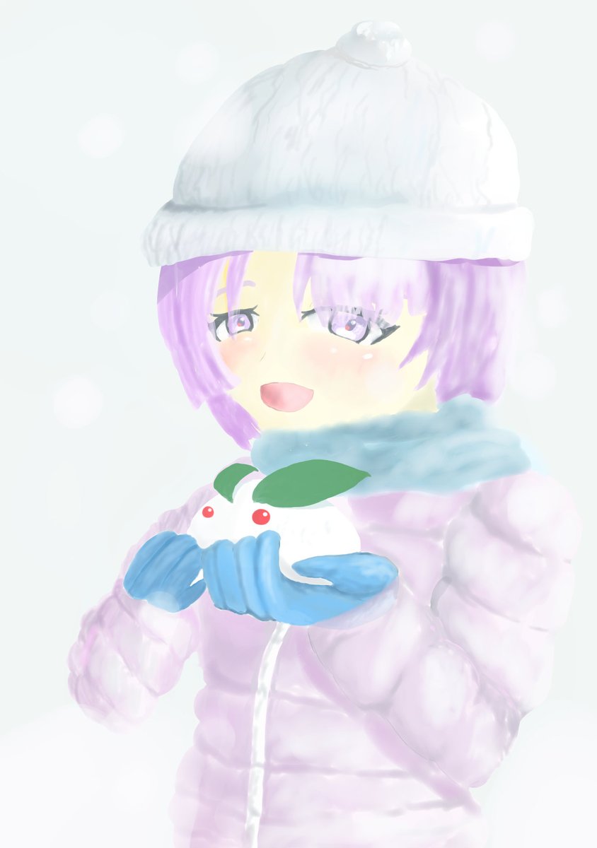 雪うさぎさんですよ #学マスFA