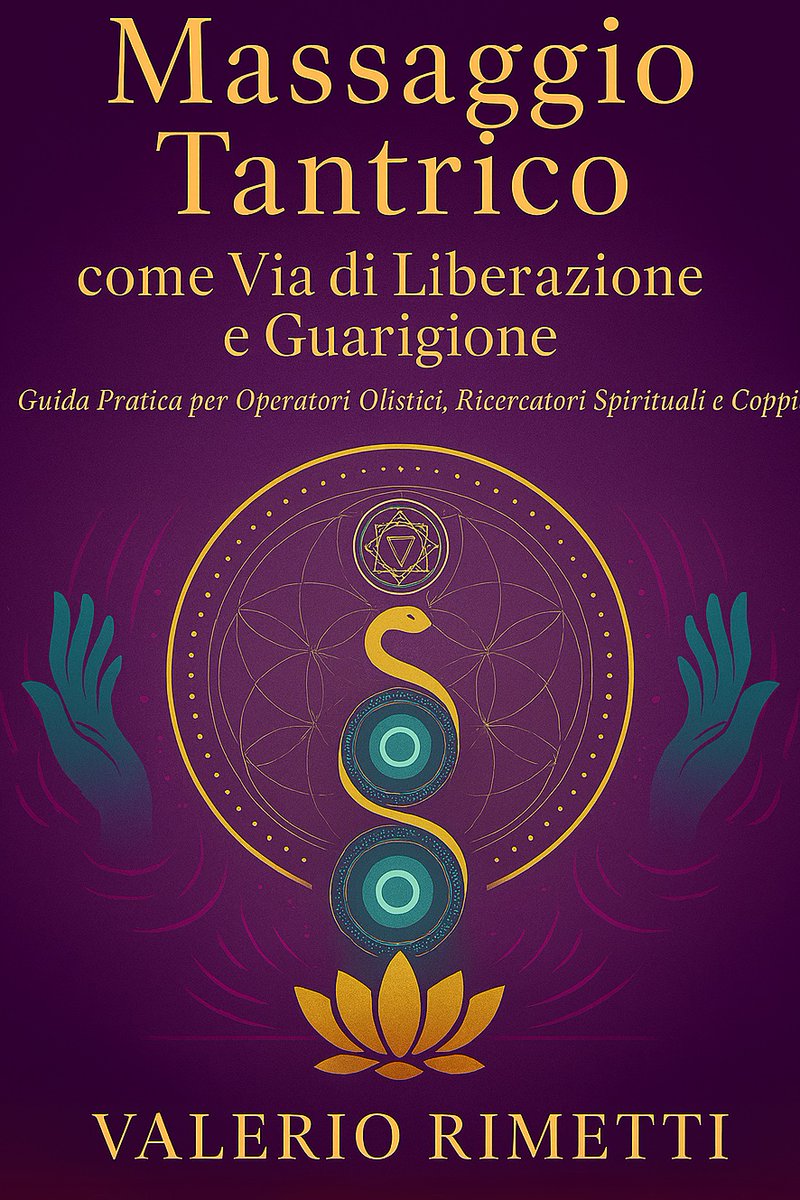 sacrofemminile's tweet photo. SCARICA IL LIBRO IN PDF https://t.co/mipj1ApAse
Massaggio Tantrico, Energia Sessuale Shakti Kundalini e la Guarigione Energetica
Guida Completa per Operatori, Ricercatori Spirituali e Coppie
Dal Neo-Tantra alla Pranoterapia - Percorsi di Liberazione attraverso il Corpo Energetico https://t.co/Islqc9eLnE