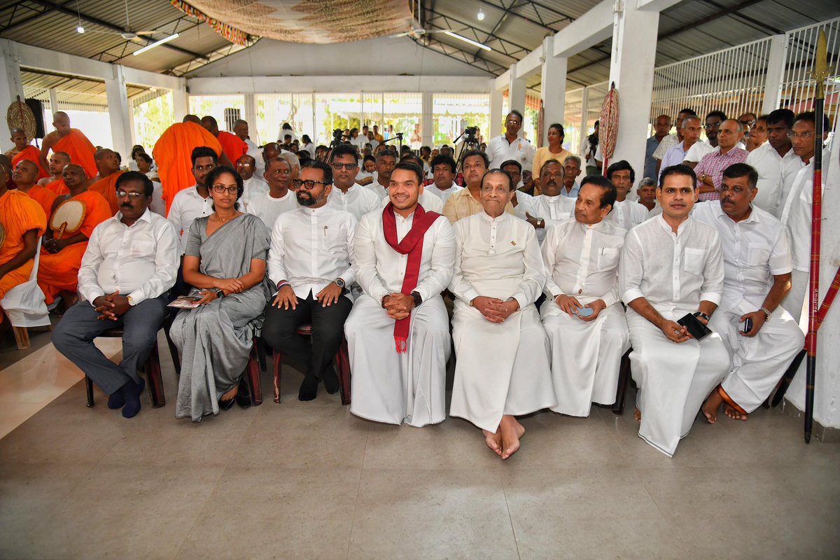 The felicitation ceremony honoring the Most Ven. Pothupitiye Pannasekara Nayaka Thero, Chief Incumbent of the Panadura Galgoda Historical Sri Maha Viharaya, Poruwadanda Manana Sri Sudarshanaramaya Maha Viharaya, Kalutara Koholana Sri Sudharmakara Purana Maha Viharaya, and