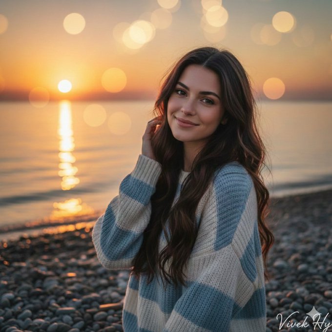 Google Gemini Nano banana Pro 

The Girl in the Striped Sweater

Prompt  

{
  "image_generation": {