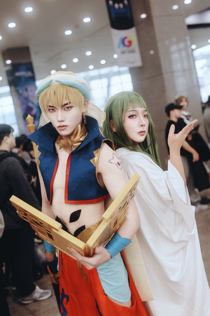 KIN_KJ_dayo's tweet photo. #Fate/#Grand_Order
#絶対魔獣戦線バビロニア
#ギルガメッシュ #キングゥ
#FGO #cosplay
ギルガメッシュ @0415peyz
キングゥ @KJ_GIN
📸 @Sinkiroo2 https://t.co/FvM5991AaV