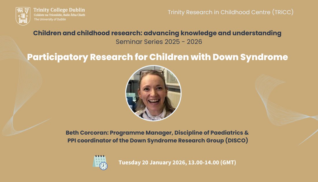Trinity Research in Childhood Centre (TRiCC) tweet media