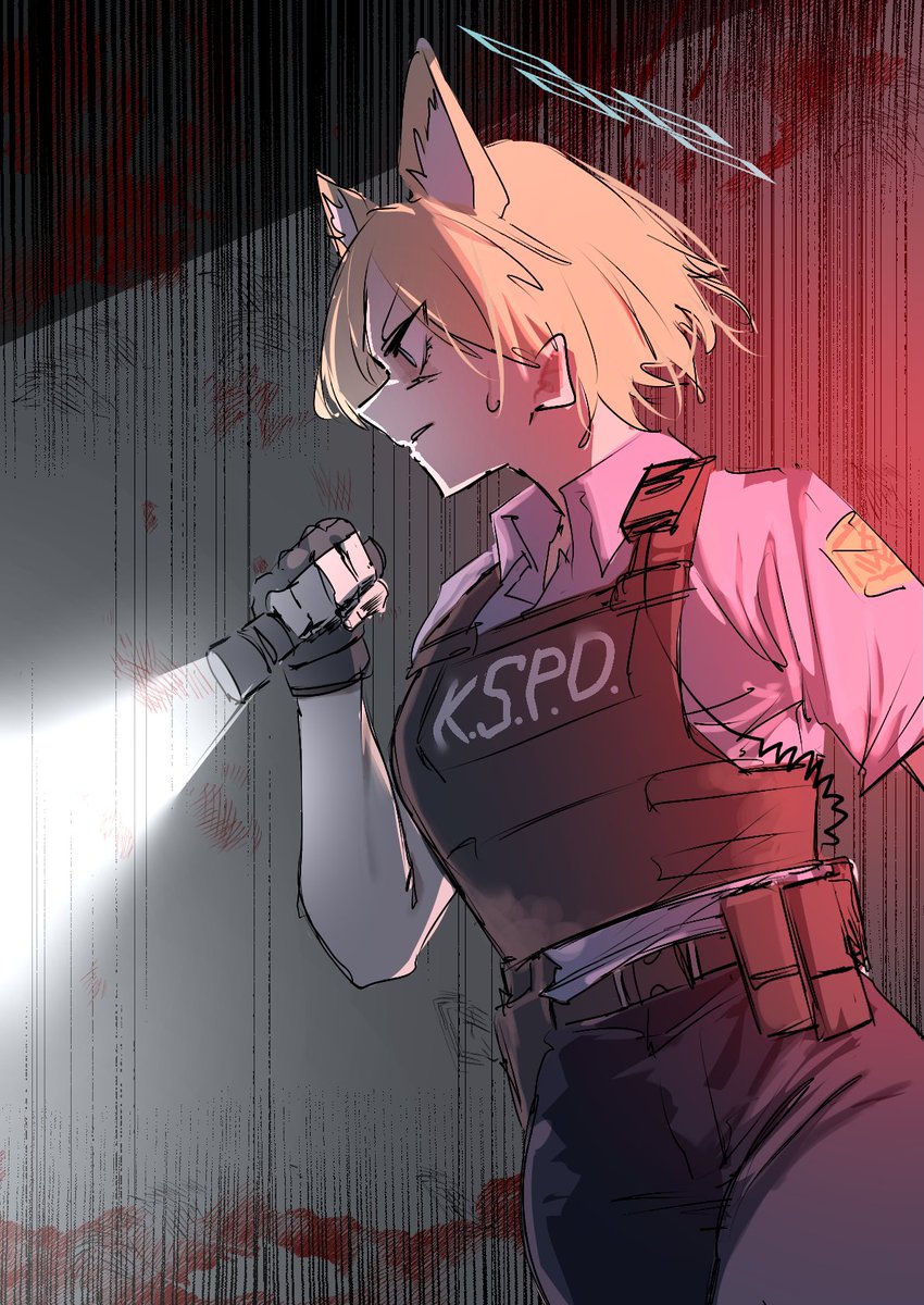 まだ新米警察官だった頃のカンナ