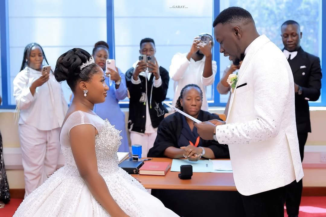 What God has put together, let no one destroy it!

Congrats to Chosen Becky &amp; husband, Abdul Ssekajja.