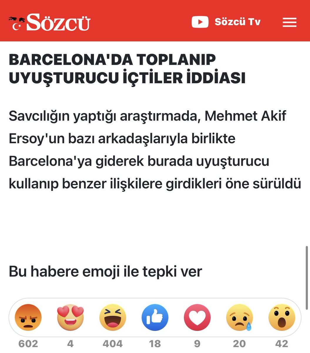 Şimdi soralım <a href="/gazetesozcu/">Sözcü</a> ‘ye ;
Sözde haber yapıyorsunuz. Birde başlık atıyorsunuz “Barcelona’ya bile gitmişler” şeklinde. Ancak Akiflerle aynı anda Barcelona’da  Rezan’ın ne işi varmış? Neo meseleye nede Rezan’ın adını dahi haberinizde giremiyorsunuz. Üzerini örtüyorsunuz.