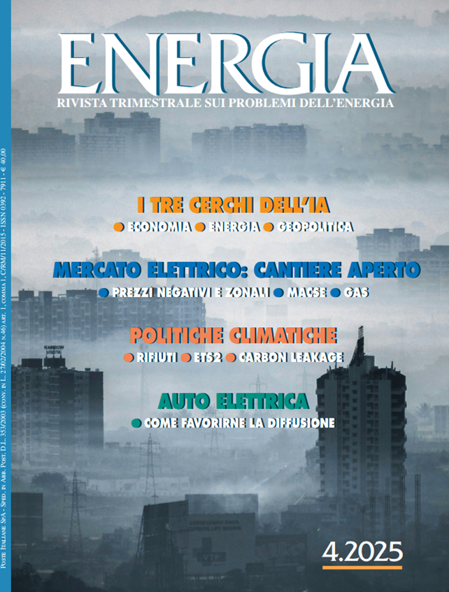 🚨 È uscito il numero 4.25 della #rivistaENERGIA!

📣 I TRE CERCHI DELL’#IA
📣 #MERCATOELETTRICO
📣 POLITICHE CLIMATICHE
📣 #AUTOELETTRICA

L'indice👇rivistaenergia.it/2025/12/indice…

Il pdf👇
rebrand.ly/ACQUISTA-ENERG…

Le altre modalità di acquisto e abbonamento👇
rivistaenergia.it/per-acquistare…