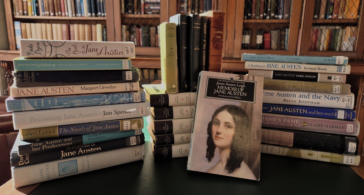 morrablibrary's tweet image. Jane Austen was born on this day 250 years ago. The popularity of her novels has not wavered, nor has our fascination with the author, evident by the extensive range of books written (and still written!) about her.

#JaneAusten #Austen250 #LibraryCollections #OnThisDay