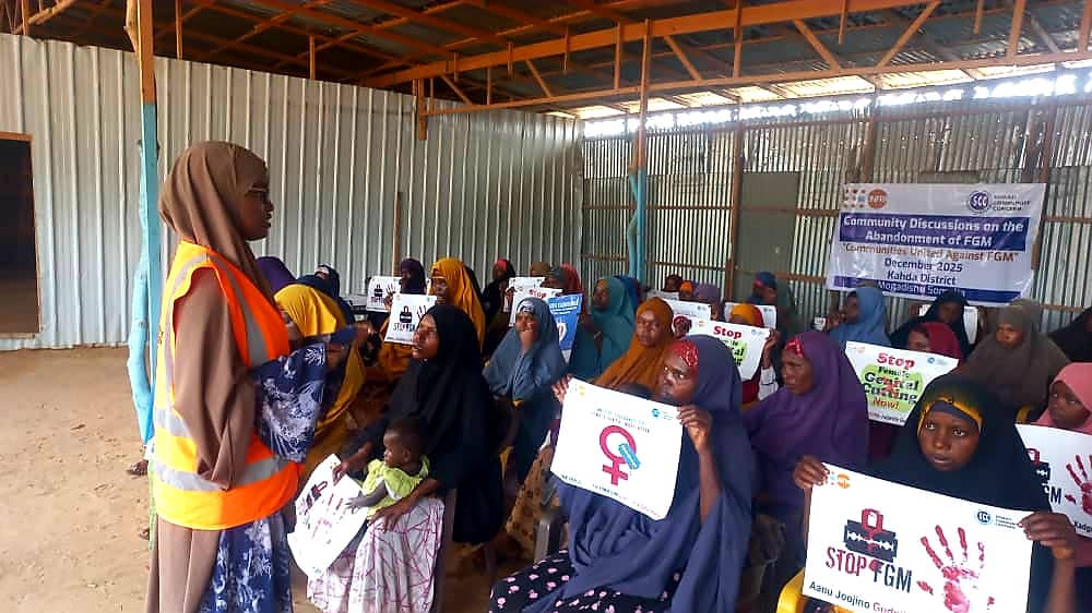 SCConcern's tweet photo. We held successful community discussions in Kahda District focused on the abandonment of FGM. Diverse groups united against this harmful practice. Thanks to   @UNFPA_SOMALIA  Together, we are making a significant impact. https://t.co/a2JrLrCw4I