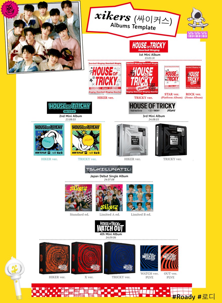Taeseungin's tweet photo. xikers (싸이커스) Albums Template 😊
@xikers_official
#xikers #싸이커스 #Minjae #민재 #Junmin #준민 #Sumin #수민 #Jinsik #진식 #Hyunwoo #현우 #Junghoon #정훈 #Seeun #세은 #Yujun #유준 #Hunter #헌터 #ฮันเตอร์ #Yechan #예찬 #HOUSE_OF_TRICKY #Roady #로디 #ALBUMSTEMPLATE https://t.co/g5C87HfQP8