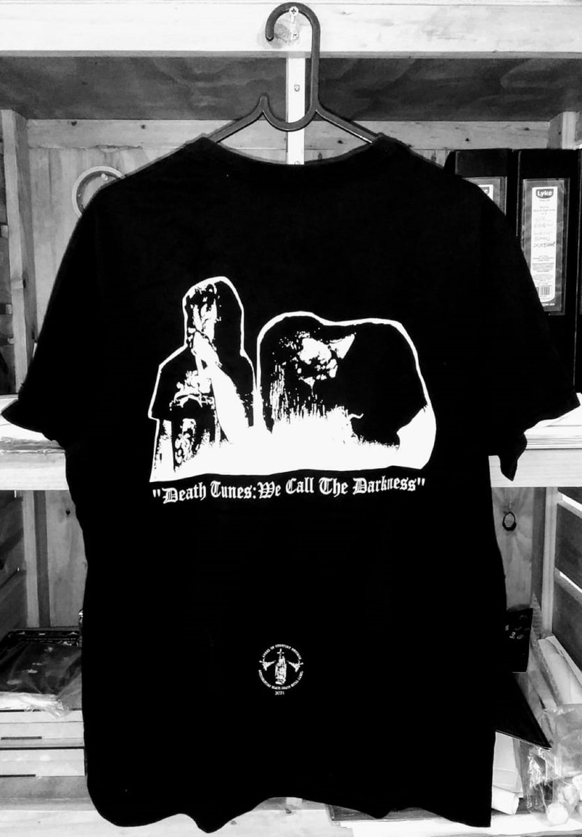 AOCRNAD's tweet photo. * VULTYRIUM (FI) "s/t"
* 01 copie left!
* Size: M
* NECROMONARCHIA DAEMONUM (FI) "Death Tunes: "We Call The Darkness"
* 01 copie left!
* Size: S
* Link in Bio.
#vultyrium #necromonarchiadaemonum #aocrnad https://t.co/zD2Bcm5fco