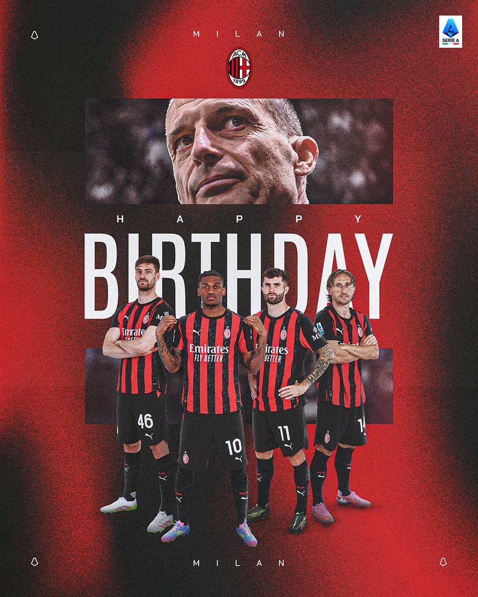 🔙1899年12月16日設立 ミラン、誕生日おめでとう！🎉🎂