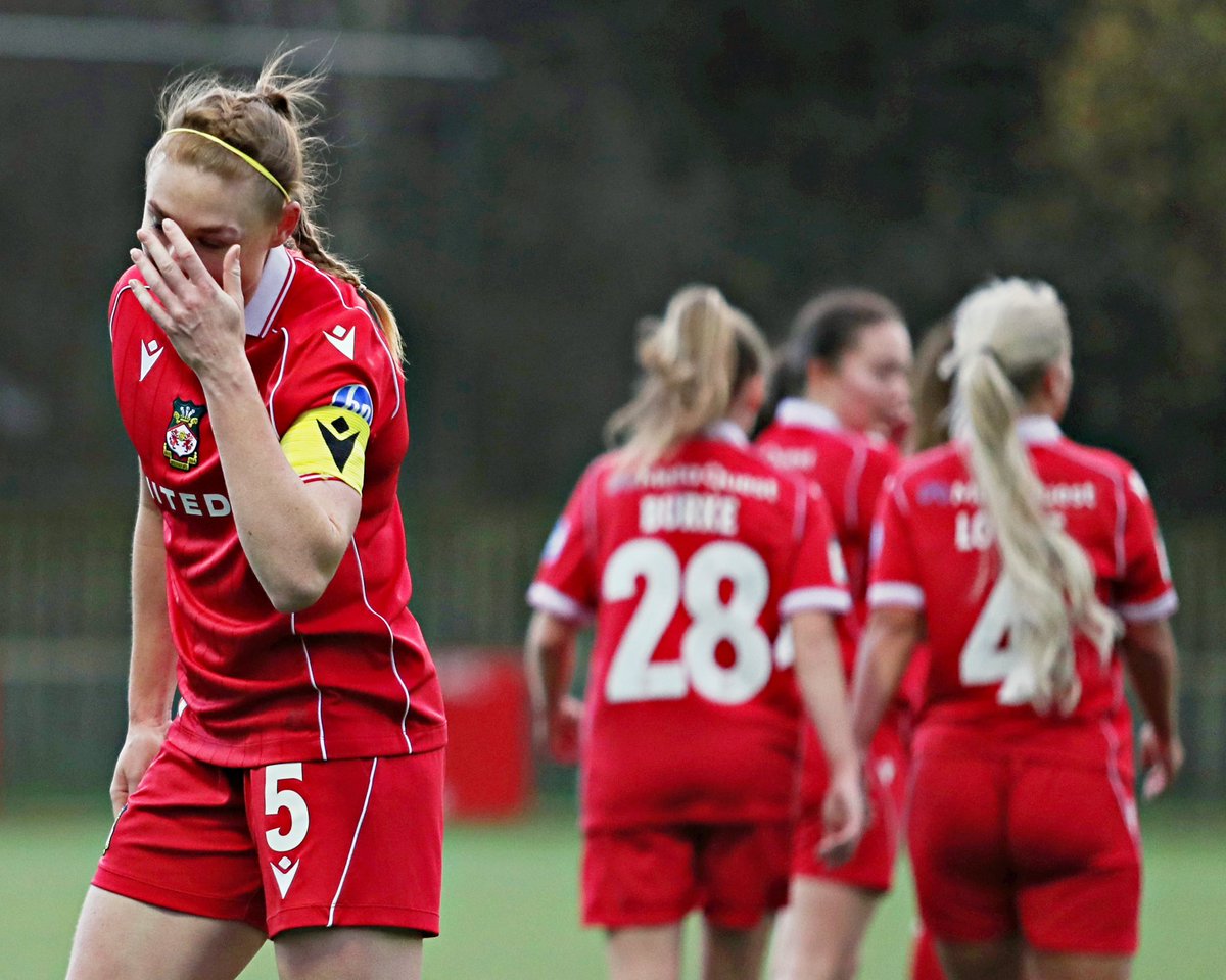 sameaden's tweet image. 🔴 Jodie Bartle of Wrexham AFC Women celebrates scoring their second goal during the Genero Adran Trophy Round 2 fixture against Aberystwyth Town Women at The Rock, Cefn Mawr

Copyright - Sam Eaden/FAW