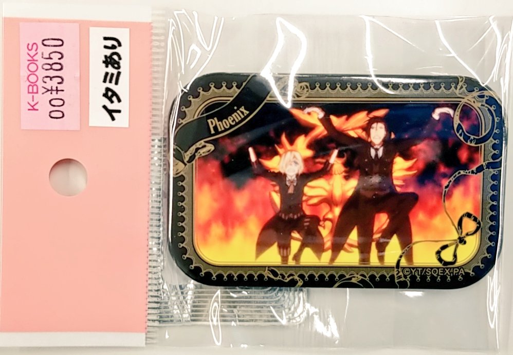 入荷情報】 『#黒執事』缶バッジが入荷です‼️ キャラバッジ