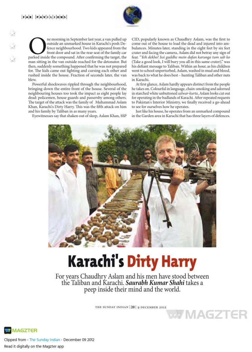 DrArindam_IIPM's tweet photo. In #Dhurandhar, Karachi SSP Chaudhury Aslam, the slayer of Taliban (played by #SanjayDutt), was interviewed by our editor, Saurabh Shahi in 2013 for *THE SUNDAY INDIAN*.

Reading https://t.co/kLSubSjALT
this post today felt very nice and the mention and comments below felt nicer!!!

For the uninitiated, The Sunday Indian (TSI) was my life’s biggest pride! Launched in October 2006 by Planman Group— it was a trailblazing weekly newsmagazine that proudly held the distinction of being the only weekly publication in the world released simultaneously in up to 14 languages—including English, Hindi, Tamil, Gujarati, Bengali, Urdu, Punjabi, Assamese, Oriya, Telugu, Kannada, Malayalam, Marathi, and Bhojpuri. This extraordinarily multilingual approach bridged India's vast linguistic diversity like no other, delivering in-depth, thought-provoking coverage of politics, business, culture, and global affairs to discerning readers across the nation. With its bold cover stories (a reason why I personally ran into many a problems with the government and am still fighting cases), investigative features, and unwavering commitment to quality journalism, TSI quickly became a beloved staple for intellectually curious audiences, earning acclaim as India's most intellectually stimulating news magazine and leaving an indelible mark on the landscape of Indian media.

All the content is still available on https://t.co/yhy2ht7wKH