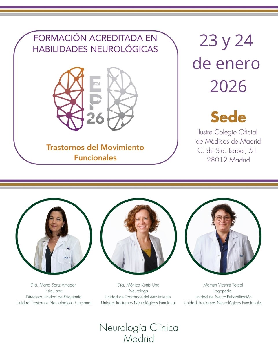 instagram.com/p/DSPTwqblX2x/…

#TNF #Trastornosneurológicosfuncionales #trastornosdelmovimientofuncionales #NeurologíaClínicaMadrid