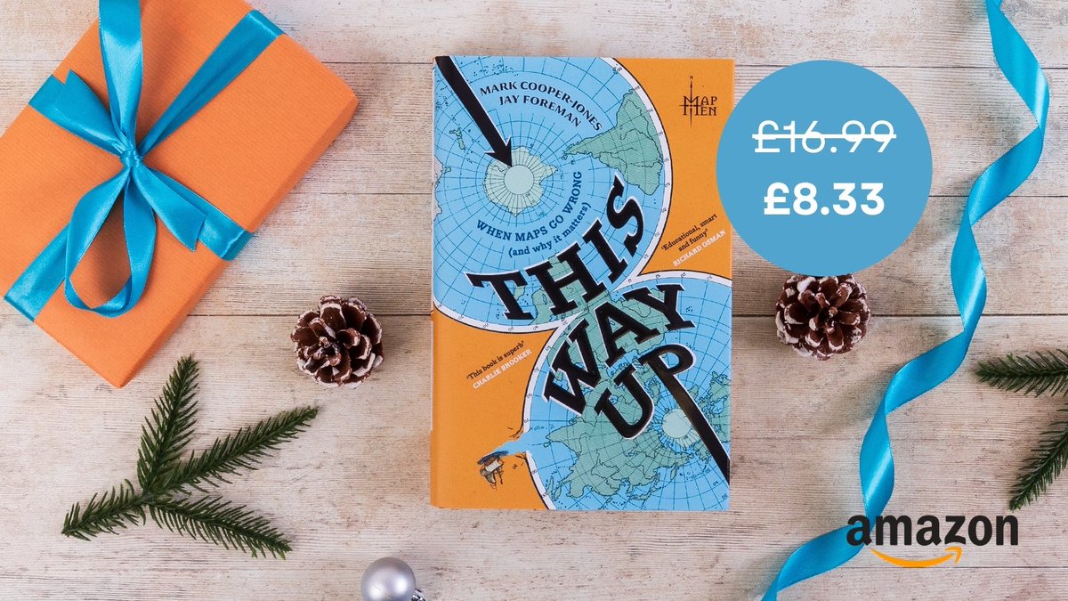 jayforeman's tweet image. URGENT NEWS!!!!

You've only got until Thursday to buy the Map Men Book for the very discounted price of £8.33.

Do it right now, and you'll tick off Uncle Colin from your Christmas shopping list. That's one less thing to worry about.

lnk.to/mapmen